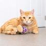 Pet Craft Supply Yowlin Yarn - Multi Color Yarn Balls with Rattle Cat Toys