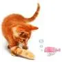 Cat Toothbrush Toy, Catnip Toys for Cats, Cat Toys with Catnip, Silicone Fish Toys Pet Molar Stick Cat Teeth Cleaning Brush, Interactive Chew Toy for Pet Cat Kitten Cat Toothbrush Toy, Catnip Toys for Cats, Cat Toys with Catnip, Silicone Fish Toys Pet Molar Stick Cat Teeth Cleaning Brush, Interactive Chew Toy for Pet Cat Kitten