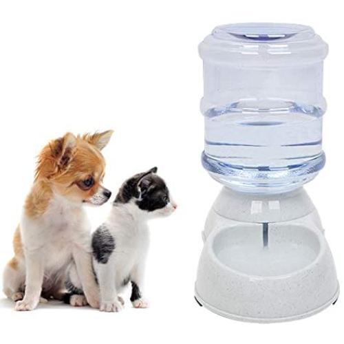YNC Cat Water Dispenser, 1 Gallon Automatic Gravity Cat Dog Waterer, Practical Pet Water Dispenser for Cat, Small Dog and Other Small Pets
