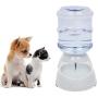 YNC Cat Water Dispenser, 1 Gallon Automatic Gravity Cat Dog Waterer, Practical Pet Water Dispenser for Cat, Small Dog and Other Small Pets