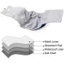 LOVABLEU Male Dog Belly Band Wraps Large Washable Diapers 3 PCS Premium Heat Nappy Pants