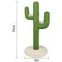 metropet Cat Cactus Climbing Frame Cat Tree with Scratching Post, Durable Sisal Rope Cactus Cat Scratcher