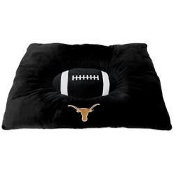 Pets First Collegiate Pet Accessories, Dog Bed, Texas Longhorns, 30 x 20 x 4 inches