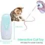 DELOMO Cat Light Toy, Smart Interactive Cat Toy, 2 Rotating Modes Automatic cat Toy, USB Rechargeable Light Dot Toy for Cat Chasing DELOMO Cat Light Toy, Smart Interactive Cat Toy, 2 Rotating Modes Automatic cat Toy, USB Rechargeable Light Dot Toy for Cat Chasing