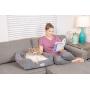 [New] PetFusion Calming Cuddler Dog Bed | Small, Medium | Promotes Natural Burrowing | Solid CertiPUR-US Memory Foam | Anti-Anxiety, Ultra-Cozy Loose Blanket | 1 Year Warranty