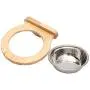Morezi Hanging Dog and cat Bowls, cat Food Bowls, Adjustable Height pet Bowls Hanging cage Kennel, Elevated Food or Water Bowls for Puppy, Kitten and Bird Morezi Hanging Dog and cat Bowls, cat Food Bowls, Adjustable Height pet Bowls Hanging cage Kennel, Elevated Food or Water Bowls for Puppy, Kitten and Bird