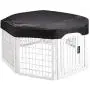 Amazon Basics Mesh Fabric Top Cover for Plastic Pet Pen (Various Sizes) Amazon Basics Mesh Fabric Top Cover for Plastic Pet Pen (Various Sizes)