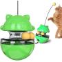 Interactive cat Toys, cat Toys, cat Supplies, Interesting Tumbler Food Dispenser, Improve IQ, Slow Feeder, Bring 2 Rolling Balls, Puzzle Mental Exercise Supplies (Green) Interactive cat Toys, cat Toys, cat Supplies, Interesting Tumbler Food Dispenser, Improve IQ, Slow Feeder, Bring 2 Rolling Balls, Puzzle Mental Exercise Supplies (Green)