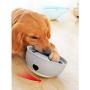 Studyset Pet Food Ball Puzzle Interactive Ball,Pet Dog Tumbler Feeding Bowl Detachable Non-Slip Leaking Food Snacks Eating Slowly Play Toy Blue