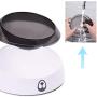 Tylu Elevated 15° Adjustable Tilted Pet Water & Food Bowls Non-Skid Dog Double Bowl BPA Free Raised Dog Bowls with Stand Tilt Angle Feeding Bowls Non-Spill Pet Feeder Dish