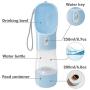 UPGRADE Dog Water Bottle, Leak Proof Portable Water Bowl Dispenser for Walking Traveling, Multifunctional Outdoor Water Dispenser for Dogs and Cats, Lightweight & Convenient