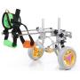 Grehod Disabled Dog Hind Limb Wheelchair, Disabled Dog Hind Leg Assistance, Dog Hind Leg Walking Assist Vehicle, Adjustable Pet Walking Aid, Help Disabled Dog Walking