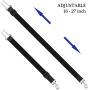 4 Pack Adjustable Pet Dog Cat Seat Belt, YuCool Safety Leads Vehicle Car Harness Seat Tether,Nylon Fabric- Black,Blue, Red, Purple