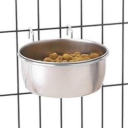 Pet Edge Stainless Steel Hanging Bowl