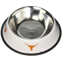 Pet Goods NCAA Texas Longhorns Stainless Steel Bowl