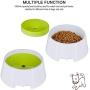 Companet Dog Water Bowl No Spill Pet Water Bowl No-Slip Slow Water Feeder 35oz Feeder Bowl for Puppy and Cats.