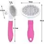 aOaO Dog Brush,Slicker Pet Grooming Brush The Ultimate deshedding Tool “ for Dogs, Cats and Horses Reduces Shedding by%90