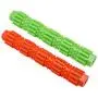 CHZHENG 2 Pcs Dog Toothbrush Stick, Durable Bad Breath Tartar Teeth Care Dog Chew Toy Soft Rubber Pet Toothbrush,for Small Medium Dogs,L
