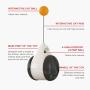 Ikebana Cat Toys for Indoor Cats, Catnip Balls and Cat Wand Can be Used Interchangeably, Stimulate The Hunting Characteristics of Cats/Kittens and Enhance Their Agility