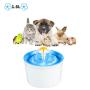 Drinking Fountain Drinking Fountain Automatic Electric Pet Dog/Cat Water Dispenser Flower Style Blue US Plug