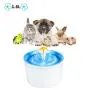 Drinking Fountain Drinking Fountain Automatic Electric Pet Dog/Cat Water Dispenser Flower Style Blue US Plug