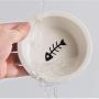 PICKME Premium Elevated Dog and Cat Pet Feeder, Double Bowl Raised Stand Comes with Extra Two Ceramics Bowls. Perfect for Dogs and Cats.