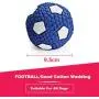FLYER BOUTIQUE Dog Toys Pet Interactive Latex Sounding Balls Teeth Cleaning Big Football Tennis Rugby Volleyball