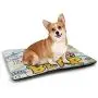 DayDayFun Nursery Printed Pet Cushion Colorful Forest with Owls Trees Leafs Mushrooms and Flowers Cute Drawing Style Pet Mats are Not Sticky Multicolor DayDayFun Nursery Printed Pet Cushion Colorful Forest with Owls Trees Leafs Mushrooms and Flowers Cute Drawing Style Pet Mats are Not Sticky Multicolor