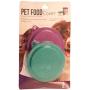 Set ofGood Living Set of 2 Pet Food Covers Meaure Inner Ring 3 Inch, Outer Ring 3.5 Inches