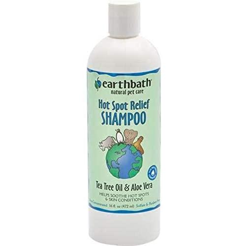 Earthbath THREP0047 Hot Spot Relief Shampoo Tea Tree Oil & Aloe Vera 16 fl. Oz. Earthbath THREP0047 Hot Spot Relief Shampoo Tea Tree Oil & Aloe Vera 16 fl. Oz.
