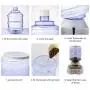 Zcaukya Automatic Cat Feeder and Water Dispenser Set, 1 Gal x 2 Gravity Dog Water Fountain Pet Food Feeder Zcaukya Automatic Cat Feeder and Water Dispenser Set, 1 Gal x 2 Gravity Dog Water Fountain Pet Food Feeder