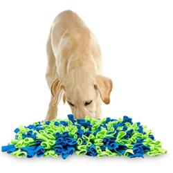 VICARKO Snuffle Mat Interactive Dog Toys for Boredom Dog Bowl Mat Dog Food Mat Dog Feeding Mat Dog Games Treat Dispensing Puzzles Mat for Large Small Smart Dogs Entertainment