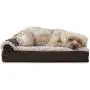 Furhaven Pet Dog Bed - Cooling Gel Memory Foam Faux Fleece and Chenille Soft Woven Traditional Sofa-Style Living Room Couch Pet Bed with Removable Cover for Dogs and Cats Furhaven Pet Dog Bed - Cooling Gel Memory Foam Faux Fleece and Chenille Soft Woven Traditional Sofa-Style Living Room Couch Pet Bed with Removable Cover for Dogs and Cats
