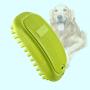 Pet Bath and Massage Brush, Great Silicone Shampoo Brush for Long & Short Hair Medium Large Pets Dogs Cats Bath Deshedding and Massaging Anti-Skid Rubber