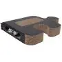 District 70 Puzzle 2-in-1 Cat Scratch Board and Scratch Toy for Cats