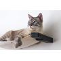 CatastrophiCreations Cat Double Decker Wall Mounted Lounge and Play Furniture Cat Tree Shelves - Onyx/Natural, One Size