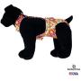 Dog Diaper Overall - Made in USA - Floral Kaleidoscope Escape-Proof Premium Waterproof Dog Diaper Overall, S, With Tail Hole for Dog Incontinence, Marking, Housetraining and Females in Heat