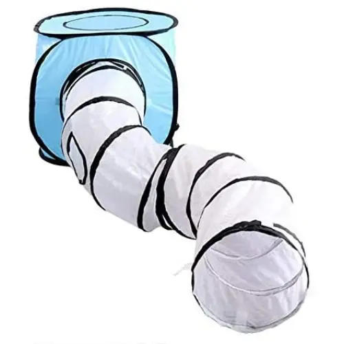 Lorchwise Cat Tunnel Toy,Pet Cat Tunnel,Collapsible Pet Play Tunnel Tube with Storage Bag for Cats, Puppy, Rabbits, Guinea Pig, Indoor and Outdoor Use Lorchwise Cat Tunnel Toy,Pet Cat Tunnel,Collapsible Pet Play Tunnel Tube with Storage Bag for Cats, Puppy, Rabbits, Guinea Pig, Indoor and Outdoor Use