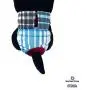 Barkertime Swim Diapers for Hydrotherapy Dogs - Made in USA - Blue Plaid Waterproof Swim Diaper for Dogs Barkertime Swim Diapers for Hydrotherapy Dogs - Made in USA - Blue Plaid Waterproof Swim Diaper for Dogs