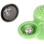 LE PETSMATE Windmill Cat Interactive Toy with Suction Cup Base, LED Lighting Ball and Catnip Balls, Cat Turntable Scratching Tickle Anti-Bite Safe Toy Indoor Use