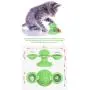 YATG PET Interactive Cat Toy, Windmill Turntable Cat Toy with Catnip and Glow Ball Safe and Fun Kitten Toy, can be rotated, massaged, Tickled YATG PET Interactive Cat Toy, Windmill Turntable Cat Toy with Catnip and Glow Ball Safe and Fun Kitten Toy, can be rotated, massaged, Tickled