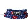 Blueberry Pet 2021 New 7 Patterns Ultra Soft & Comfy Sherpa Fleece Padded Dog Leashes for Winter Cold Weather, Classy Stripes or Argyle Design