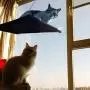 VWMYQ Cat Hammock Cat Window Perch Cat Window Seat Bed Removable Pet Resting Seat Safety Cat Bed Suction Cups withWall Corner and Three Little mice VWMYQ Cat Hammock Cat Window Perch Cat Window Seat Bed Removable Pet Resting Seat Safety Cat Bed Suction Cups withWall Corner and Three Little mice