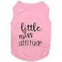 Parisian Pet Funny Cute Dog Cat Pet Shirts Caution Cant Control My Licker, I Work Out, Little Monster, WTF, BFF, Bling $, Got Treats, Babe Magnet, Little Miss Attitude