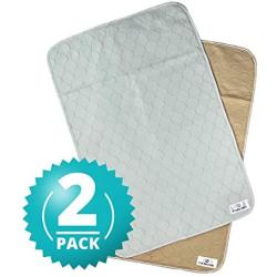 Pet Parents Pawtect Pads Bundle Small Natural Classic & Natural Round Washable Dog Pee Pads 4 Total Premium Pee Pads for Dogs, Waterproof Whelping Pads, Reusable Dog Training Pads, Travel Pet Pee Pads