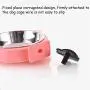 kathson Crate Dog Bowl Removable Stainless Steel Hanging Cage Pet Food & Water Feeder Bowls Coop Cup for Puppy Cat Bird(2 PCS)