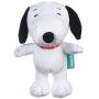 Peanuts Snoopy Classic Plush Big Head Squeaker Dog Toy | 9 Inch White Fabric Plush Dog Toy for All Dogs, Official Product of Peanuts | Squeaky Medium Snoopy Plush Toys for Dogs