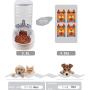 Happycat Pets Gravity Food and Water Dispenser Set,Small & Big Dogs and Cats Automatic Food and Water Feeder Set,Double Bowl Design for Small and Big Pets
