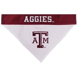 Pets First Collegiate Pet Accessories, Reversible Bandana, Texas A&M Aggies, Large/X-Large