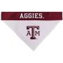 Pets First Collegiate Pet Accessories, Reversible Bandana, Texas A&M Aggies, Large/X-Large